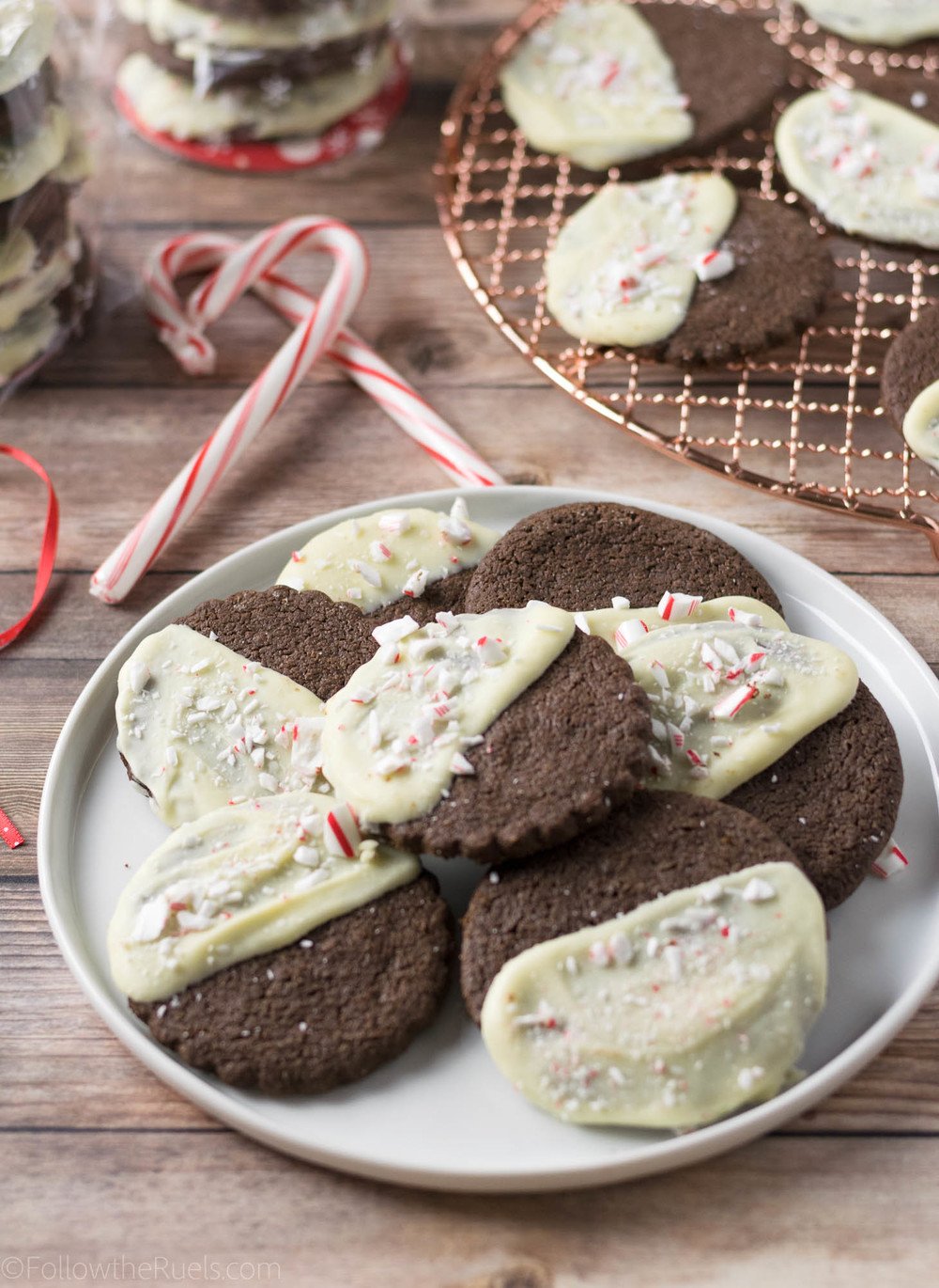 Chocolate Shortbread Peppermint Bark Recipe | HeyFood — heyfoodapp.com