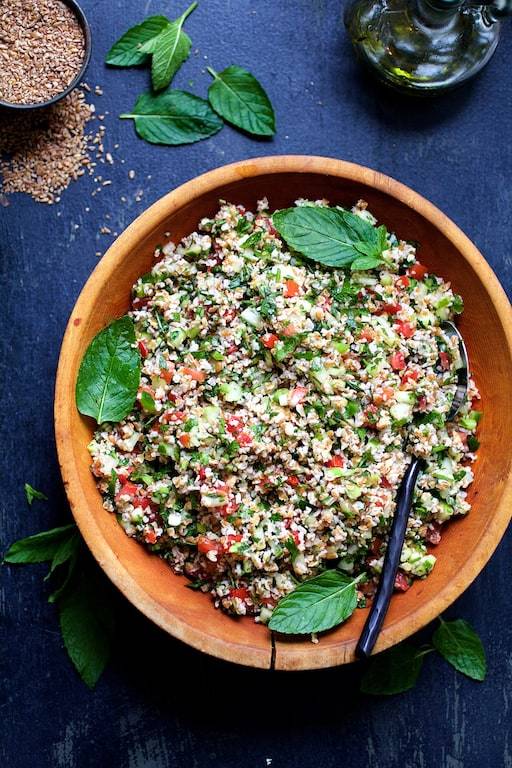 Tabouli with Fresh Jalapeno Recipe | HeyFood — heyfoodapp.com