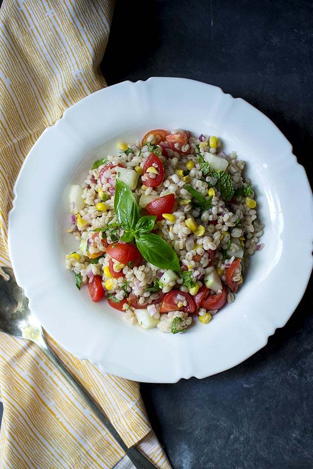 Summer Barley Salad Recipe | HeyFood — heyfoodapp.com