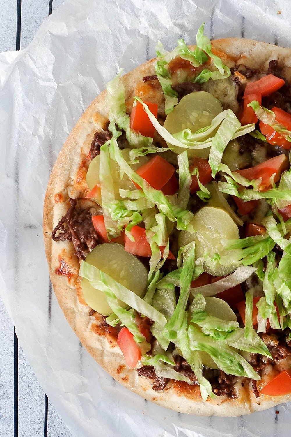 Cheeseburger Pizza Recipe | HeyFood — heyfoodapp.com