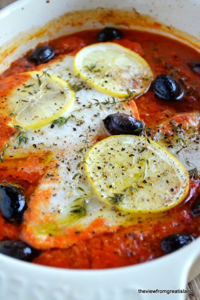 Baked Sole in Fresh Tomato Sauce Recipe | HeyFood — heyfoodapp.com