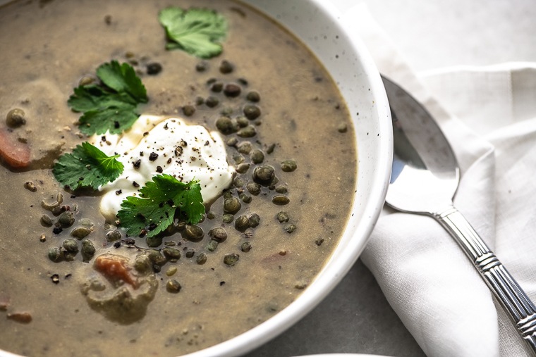 Lentil Bone Broth Soup Recipe | HeyFood — heyfoodapp.com