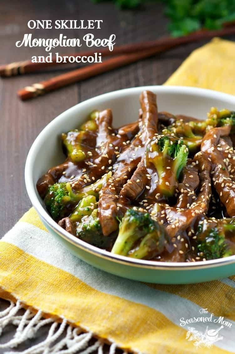 One Skillet Mongolian Beef With Broccoli Recipe | HeyFood — heyfoodapp.com