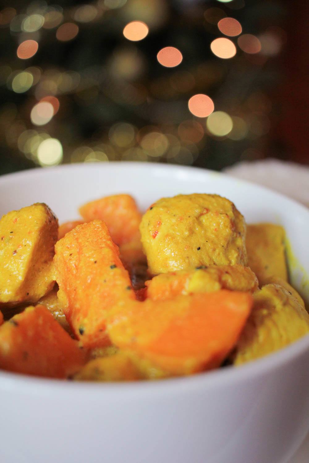 Turkey and Sweet Potato Thai Curry Recipe | HeyFood — heyfoodapp.com