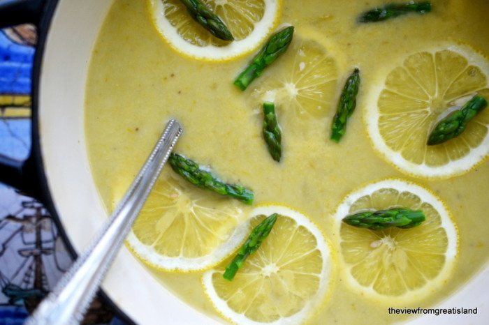 Lemony Asparagus Soup Recipe | HeyFood — heyfoodapp.com