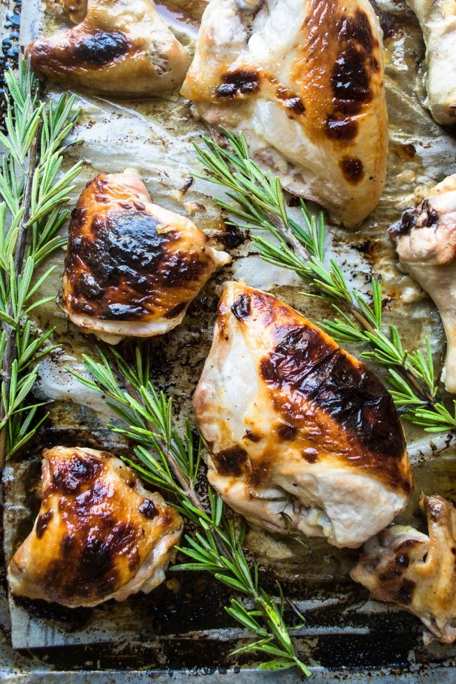 Honey Buttermilk Roast Chicken Recipe | HeyFood — heyfoodapp.com