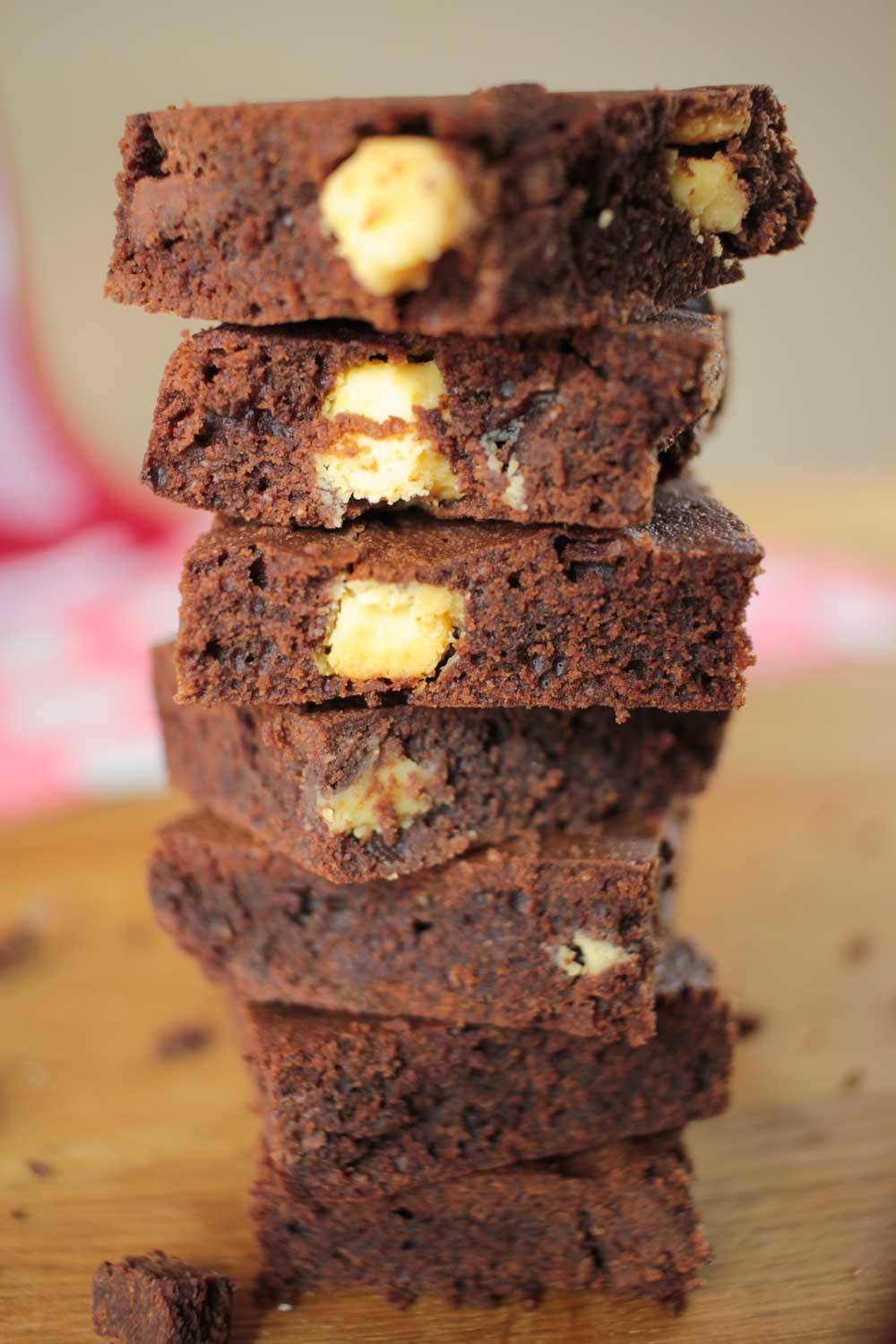 Triple Chocolate Brownies Recipe | HeyFood — heyfoodapp.com