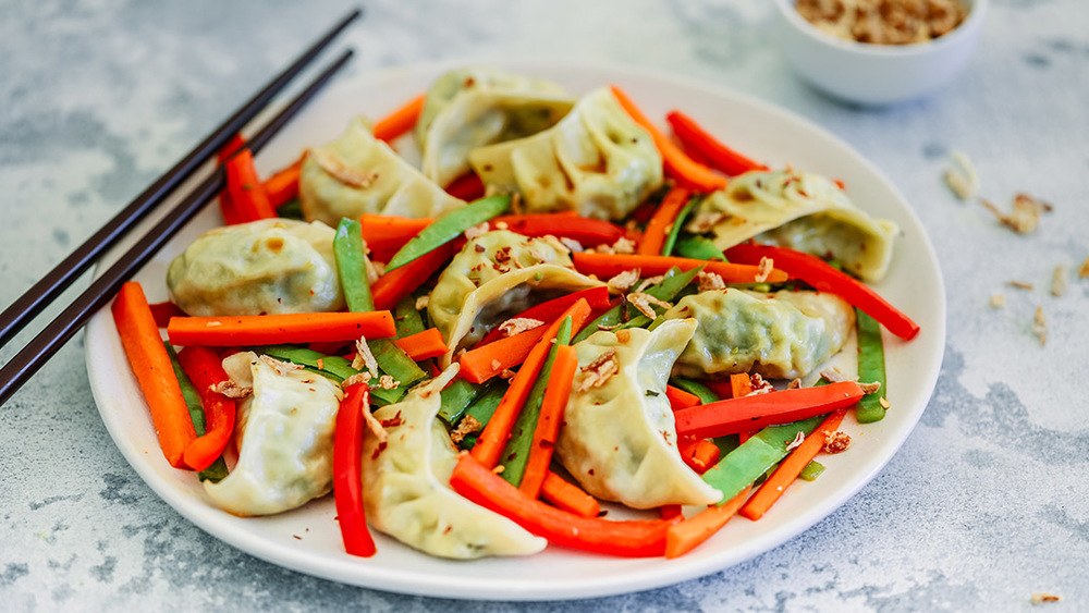 Dumpling Stir Fry Recipe | HeyFood — heyfoodapp.com