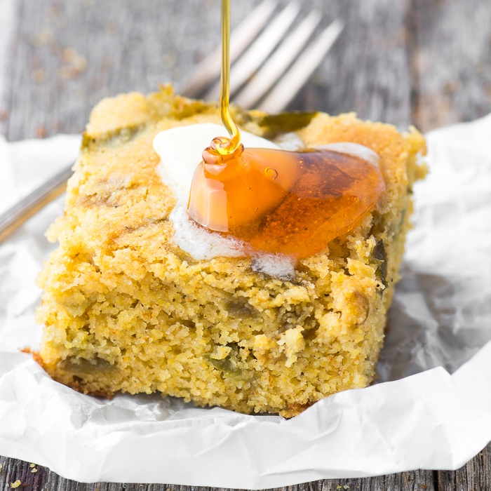 Hatch Green Chile Cornbread Recipe | HeyFood — heyfoodapp.com