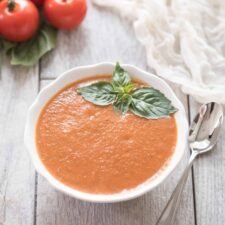 Paleo & Whole30 Tomato Basil Soup Recipe | HeyFood — heyfoodapp.com