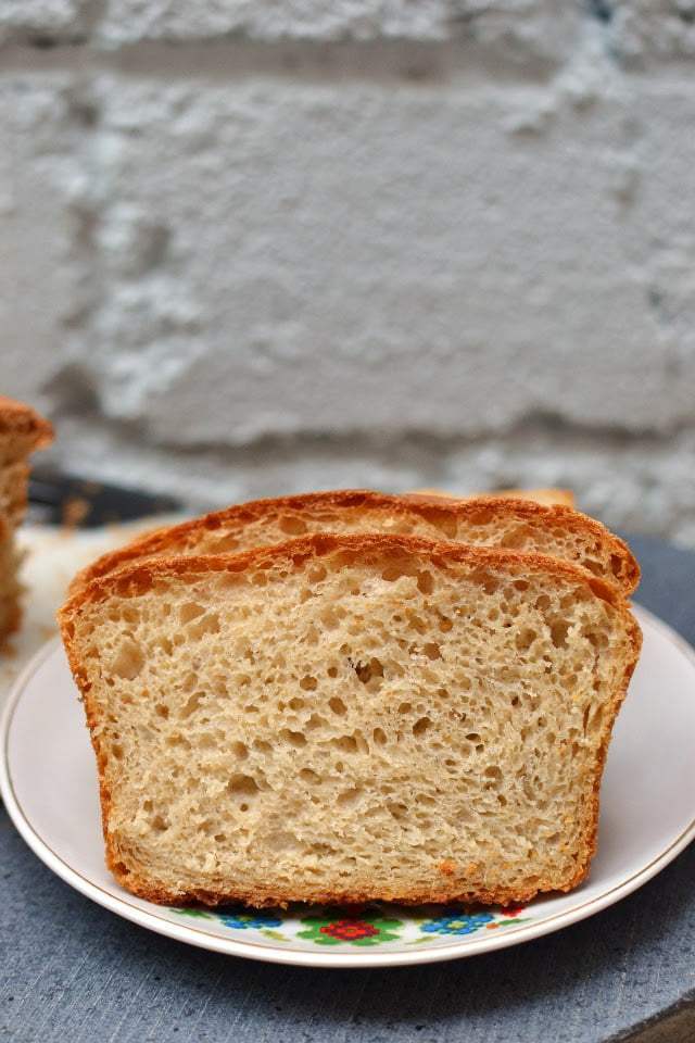 No-Knead Light Whole Wheat Bread Recipe | HeyFood — heyfoodapp.com