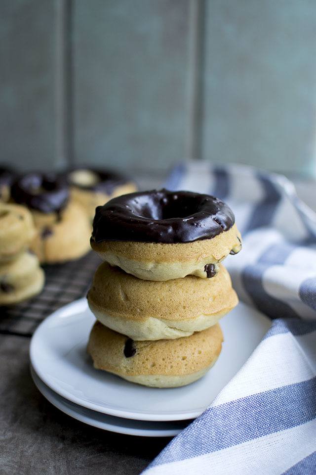 Vegan Chocolate Chip Donuts Recipe | HeyFood — heyfoodapp.com