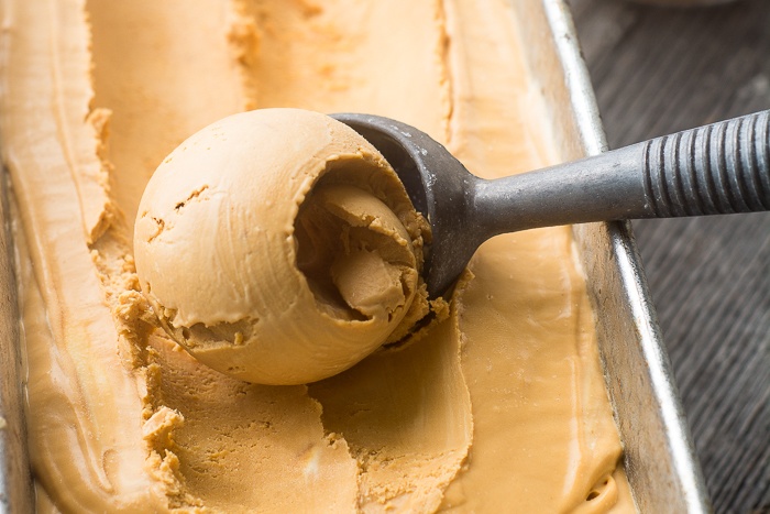No Churn Dulce de Leche Ice Cream Recipe | HeyFood — heyfoodapp.com