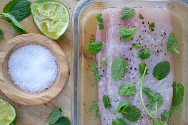 Mojito Mahi Mahi with Pineapple Salsa Recipe | HeyFood — heyfoodapp.com