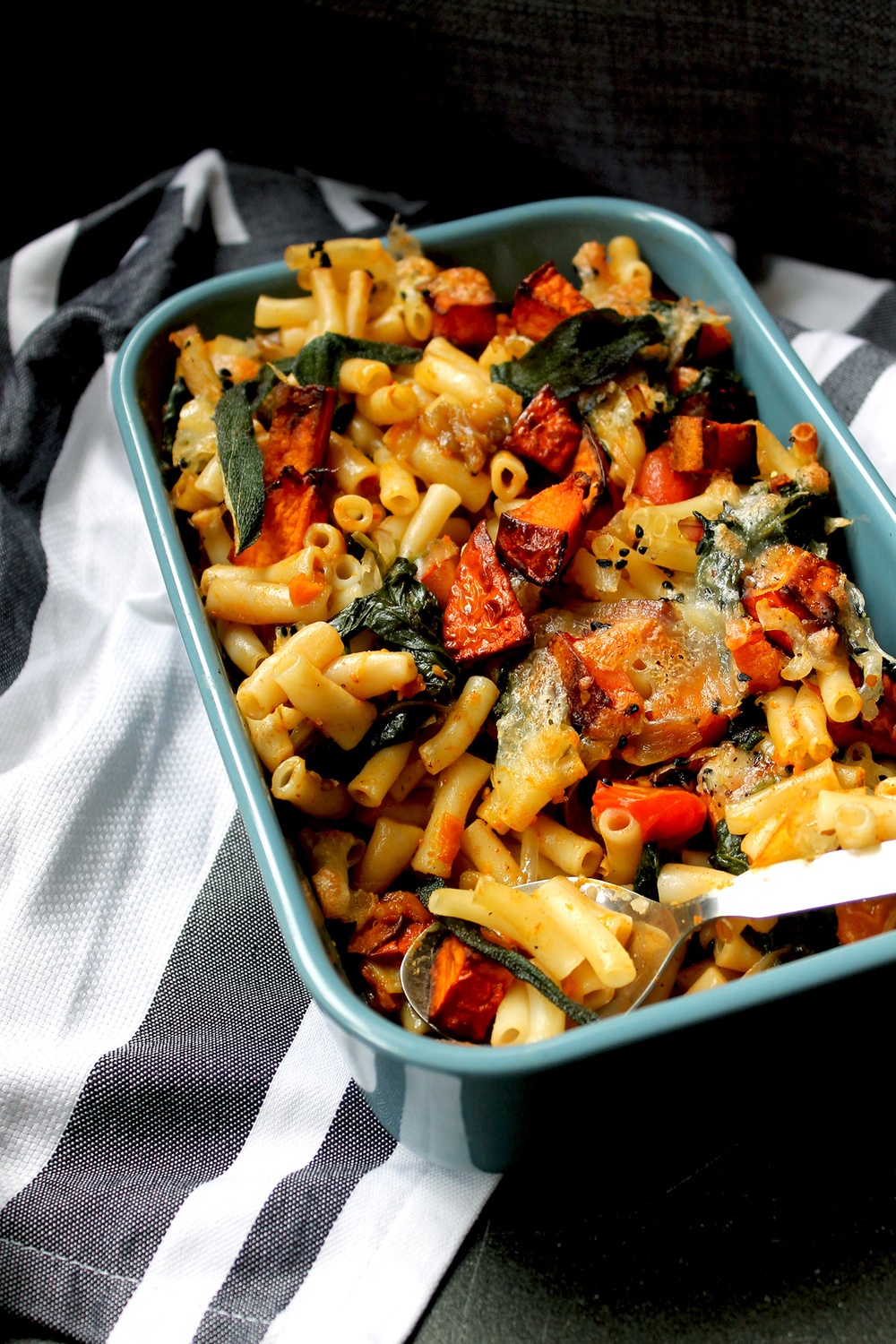 Butternut squash pasta bake  Recipe | HeyFood — heyfoodapp.com