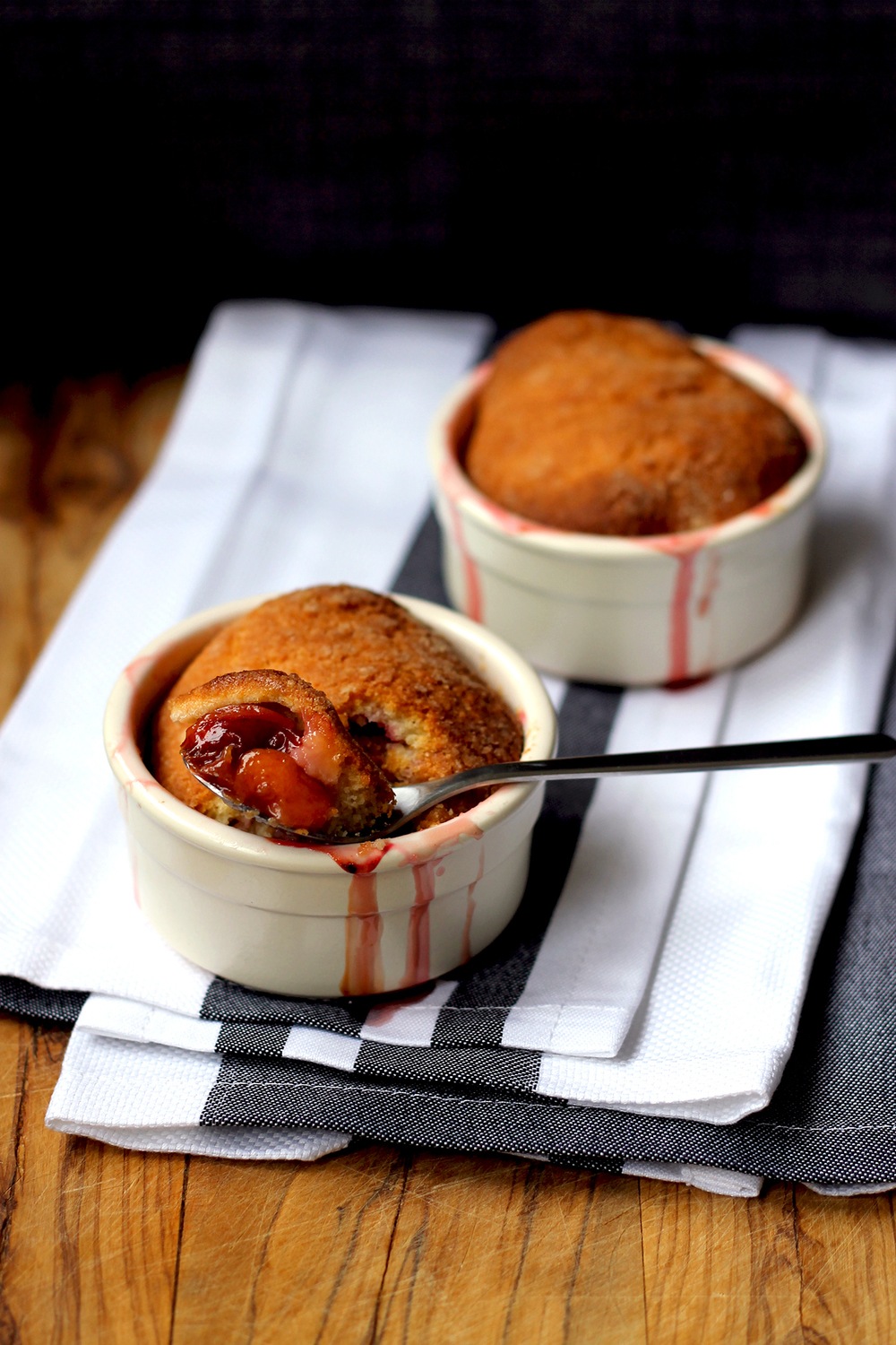 Polenta Plum Cobbler (V) Recipe | HeyFood — heyfoodapp.com