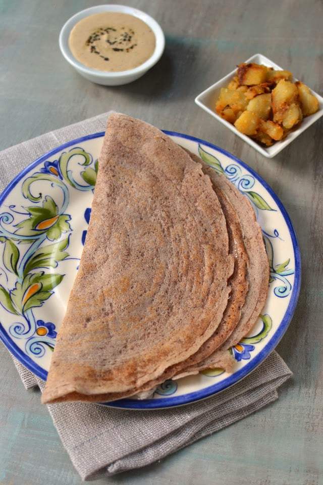 Ragi Dosa (Finger Millet Dosa) Recipe | HeyFood — heyfoodapp.com