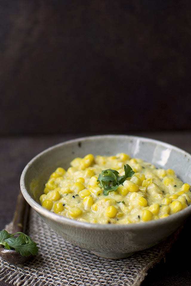 Rajasthani Corn Curry Recipe | HeyFood — heyfoodapp.com