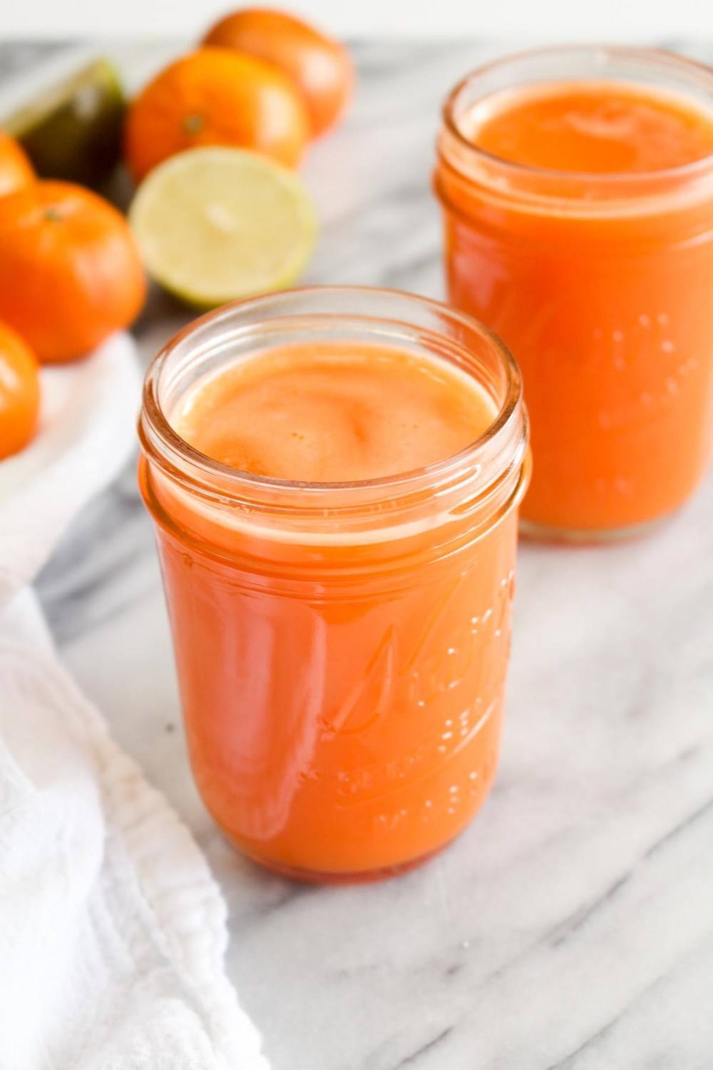 Carrot Orange Lime Juice in a Blender Recipe | HeyFood — heyfoodapp.com