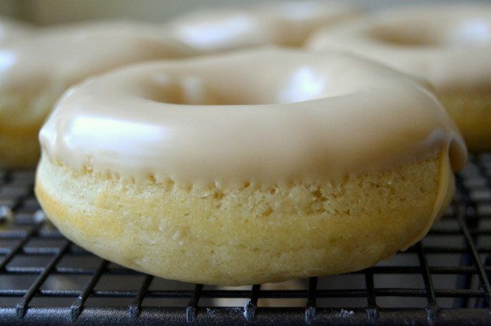 One-Bowl Maple Glazed Buttermilk Doughnuts Recipe | HeyFood — heyfoodapp.com