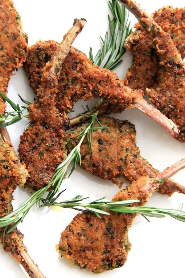 Parmesan and Herb Crusted Lamb Chops Recipe | HeyFood — heyfoodapp.com