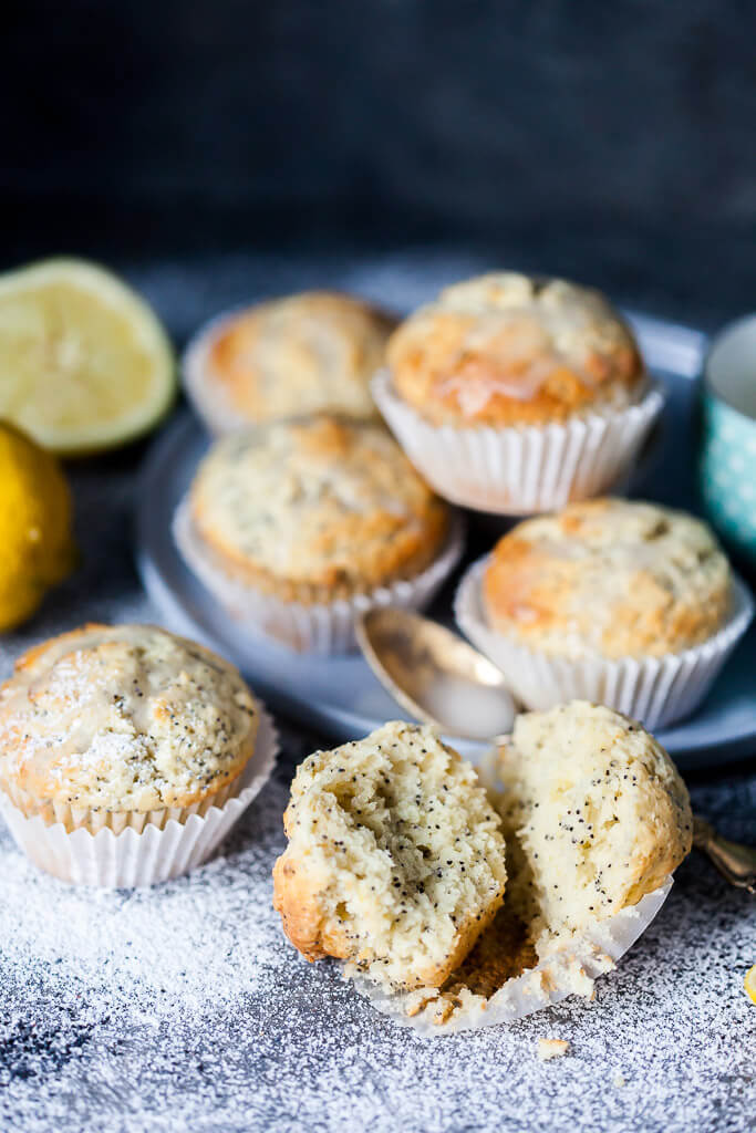 Lemon Poppy Seed Muffins Recipe | HeyFood — heyfoodapp.com