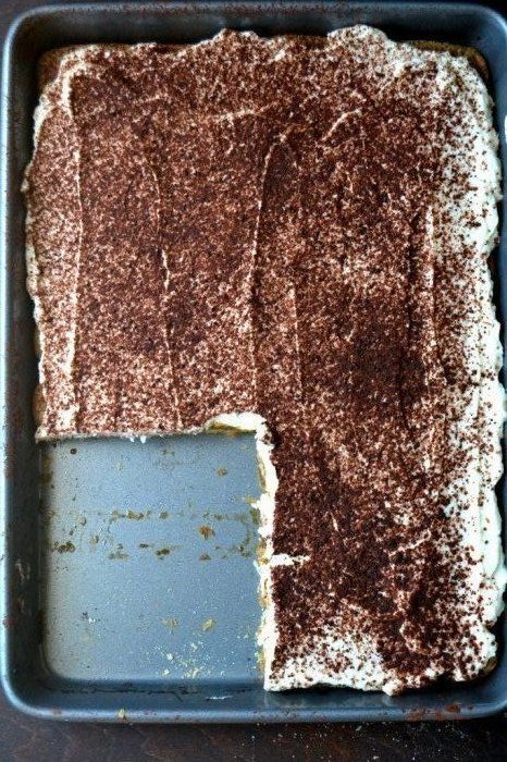 Slab Tiramisu Recipe | HeyFood — heyfoodapp.com