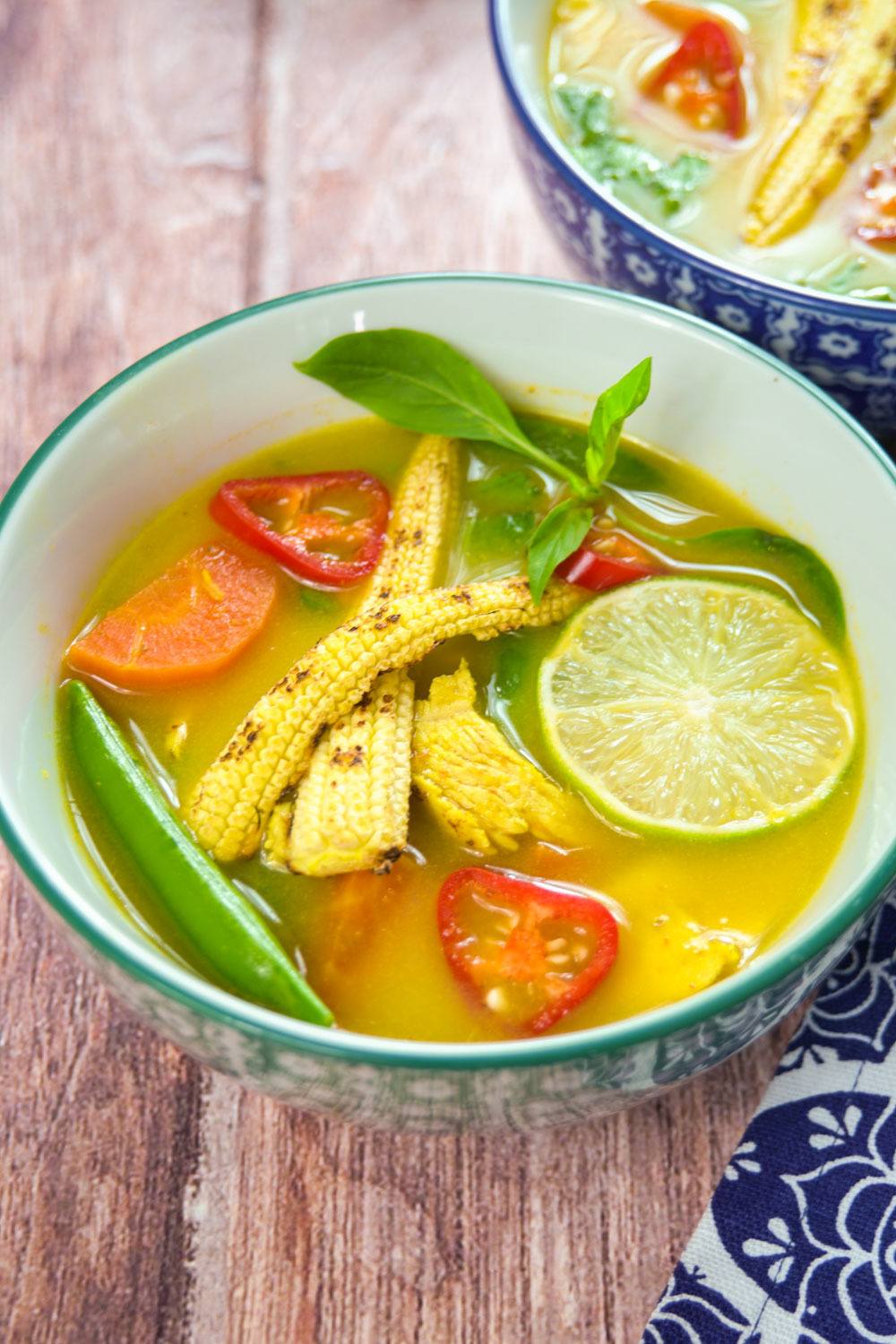 Simple Thai Red Chicken Soup Recipe | HeyFood — heyfoodapp.com