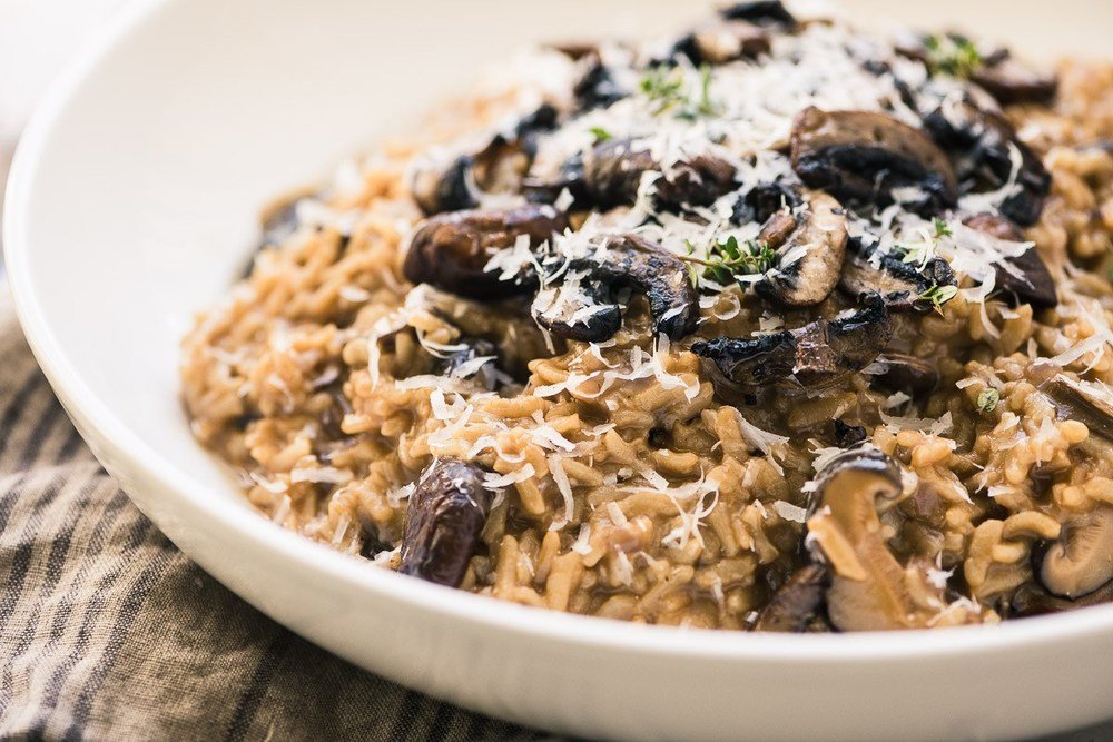 Instant Pot Wild Mushroom Risotto Recipe | HeyFood — heyfoodapp.com