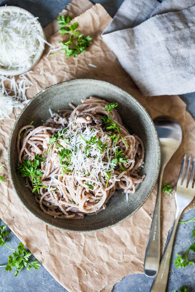 10-minute Whole Grain Spaghetti al Tonno Recipe | HeyFood — heyfoodapp.com