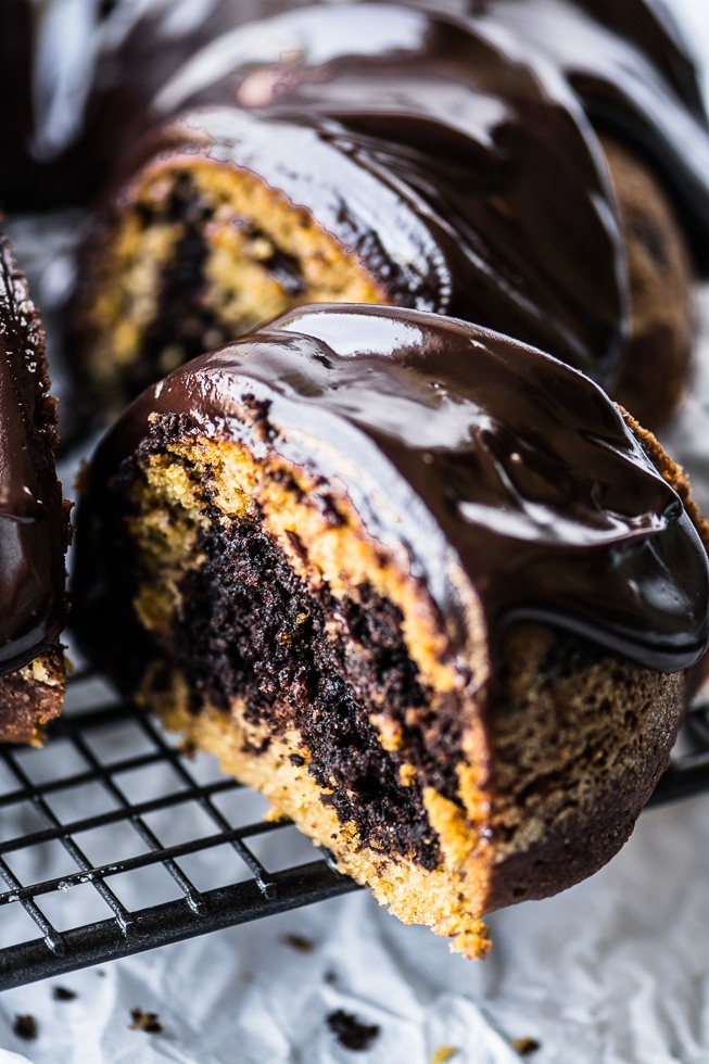 Marbled Pumpkin Bundt Cake Recipe | HeyFood — heyfoodapp.com