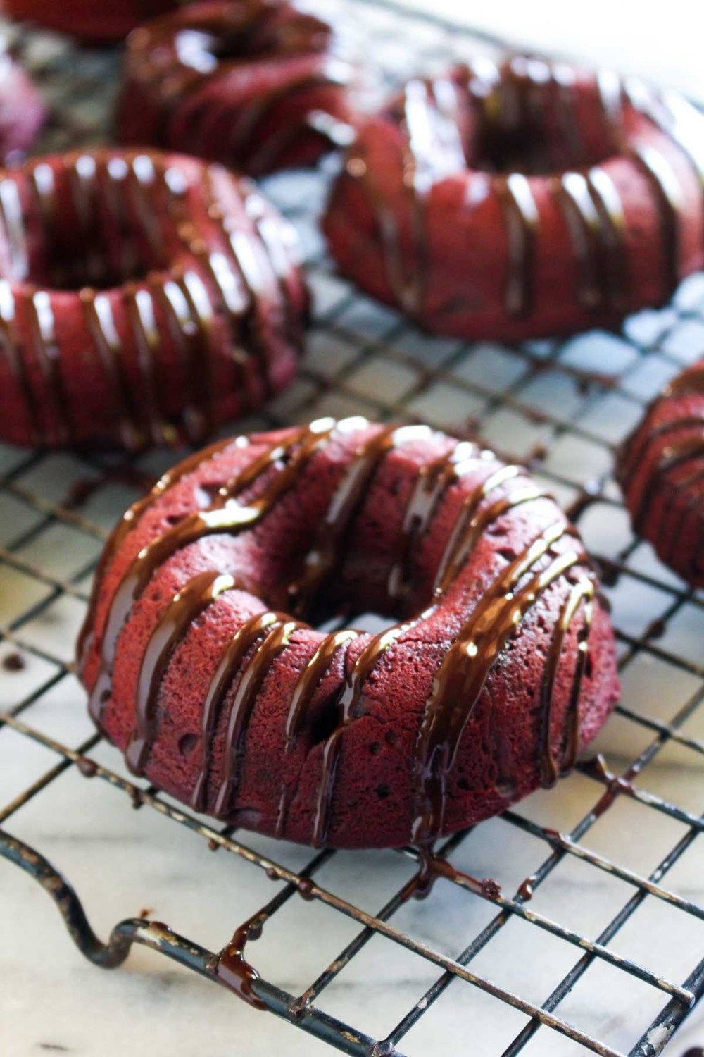 Baked Double Chocolate Beet Donuts Recipe | HeyFood — heyfoodapp.com
