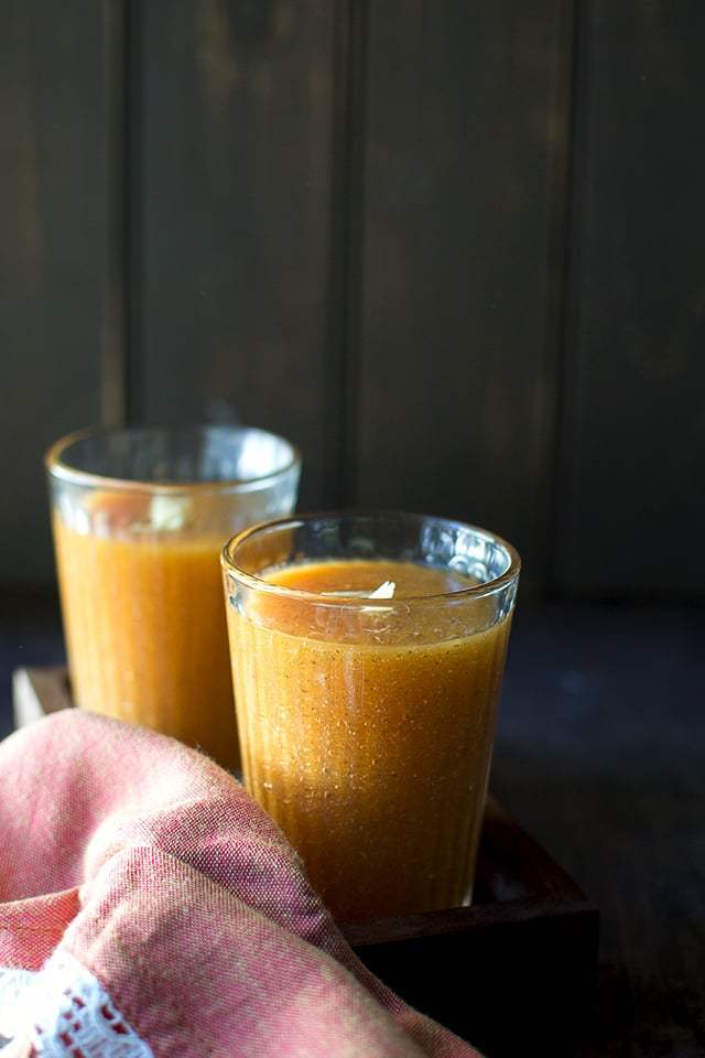Spiced Papaya Smoothie Recipe | HeyFood — heyfoodapp.com