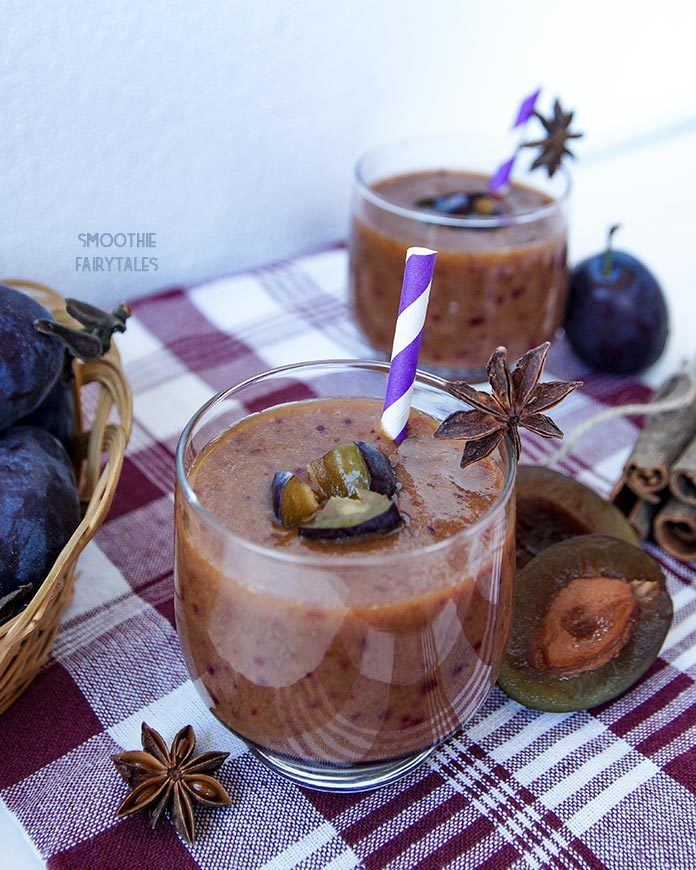 Spiced Apple & Plum Smoothie Recipe | HeyFood — heyfoodapp.com