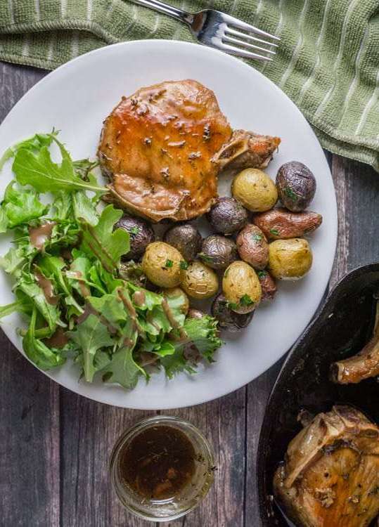 Maple Glazed Pork Chops Recipe | HeyFood — heyfoodapp.com