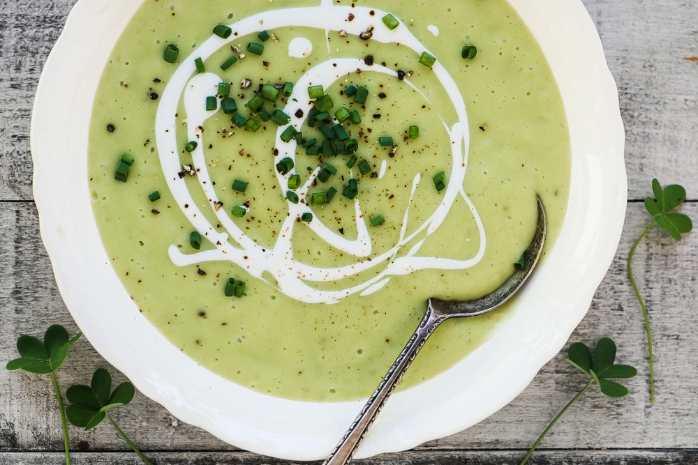 Traditional Irish Leek and Potato Soup Recipe | HeyFood — heyfoodapp.com