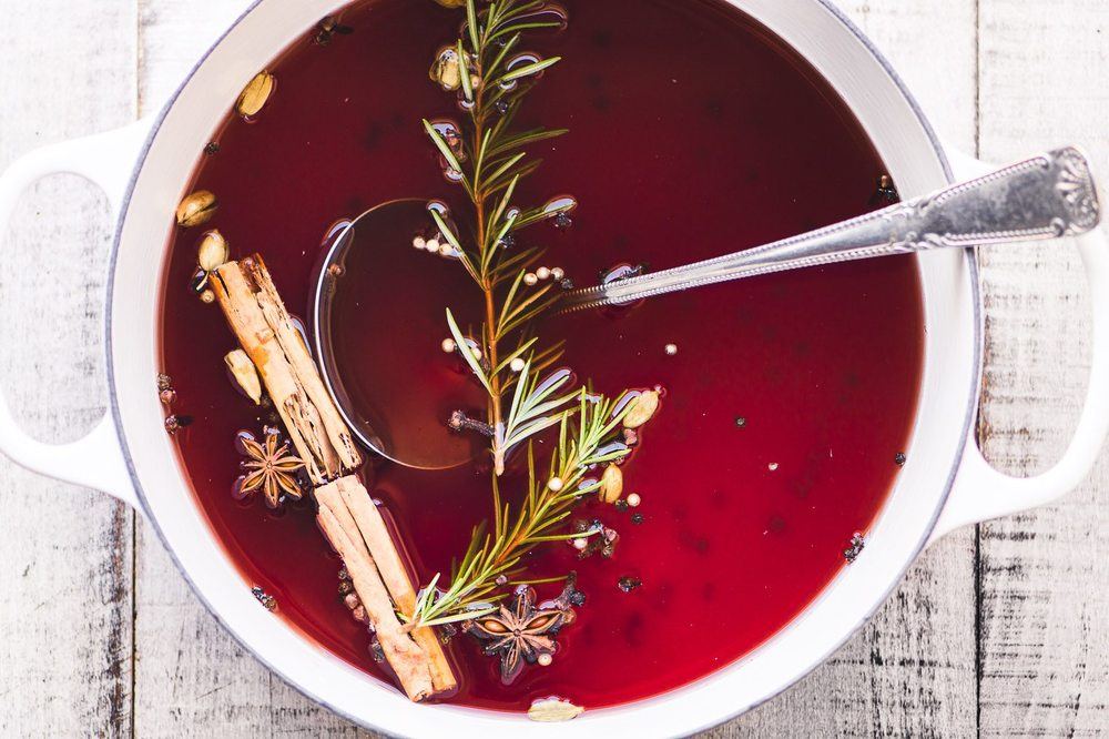 Pomegranate Mulled Cider  Recipe | HeyFood — heyfoodapp.com