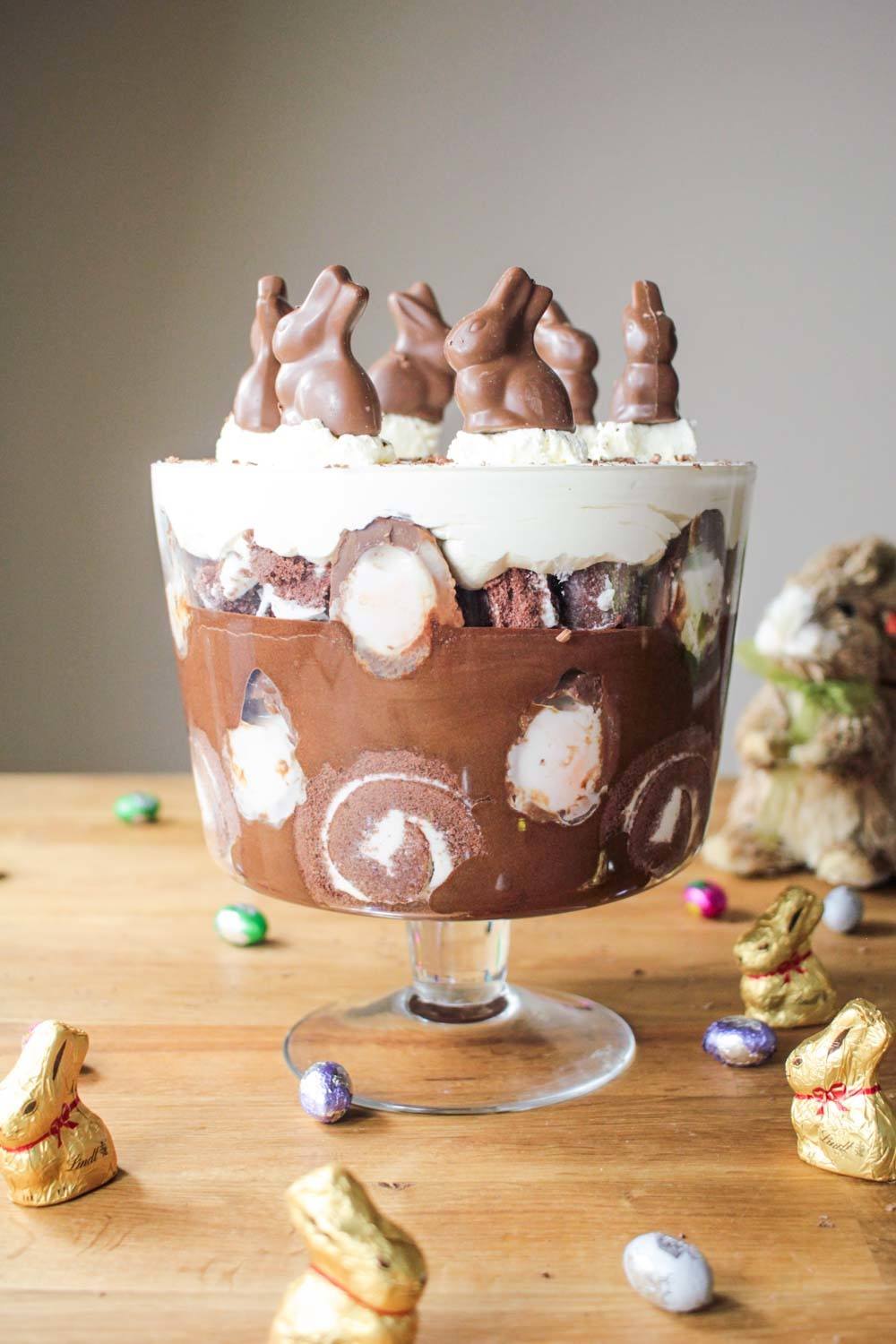 Creme Egg Easter Chocolate Trifle Recipe | HeyFood — heyfoodapp.com