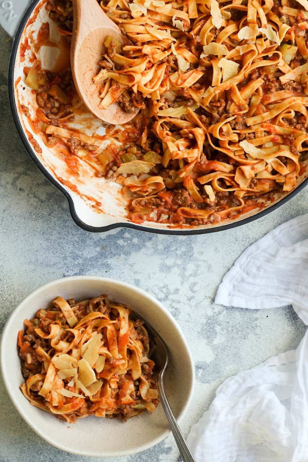 Easy Spaghetti Bolognese Recipe | HeyFood — heyfoodapp.com