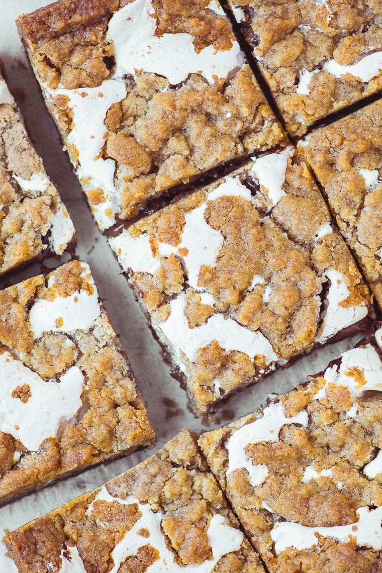 Nutella S’mores Bars Recipe | HeyFood — heyfoodapp.com