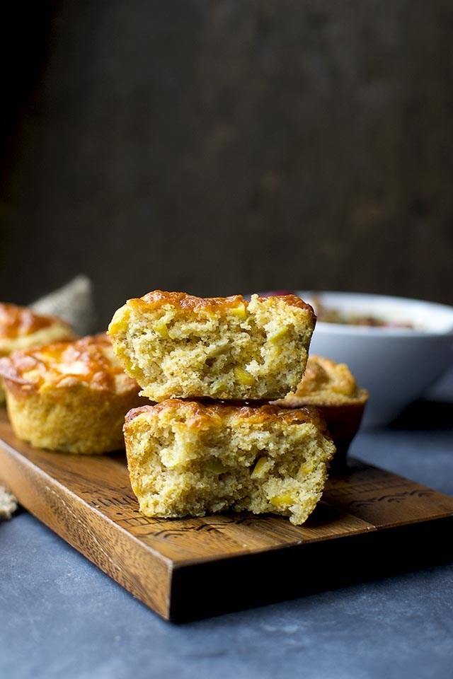 Cornbread Muffins with Chili and Cheese Recipe | HeyFood — heyfoodapp.com