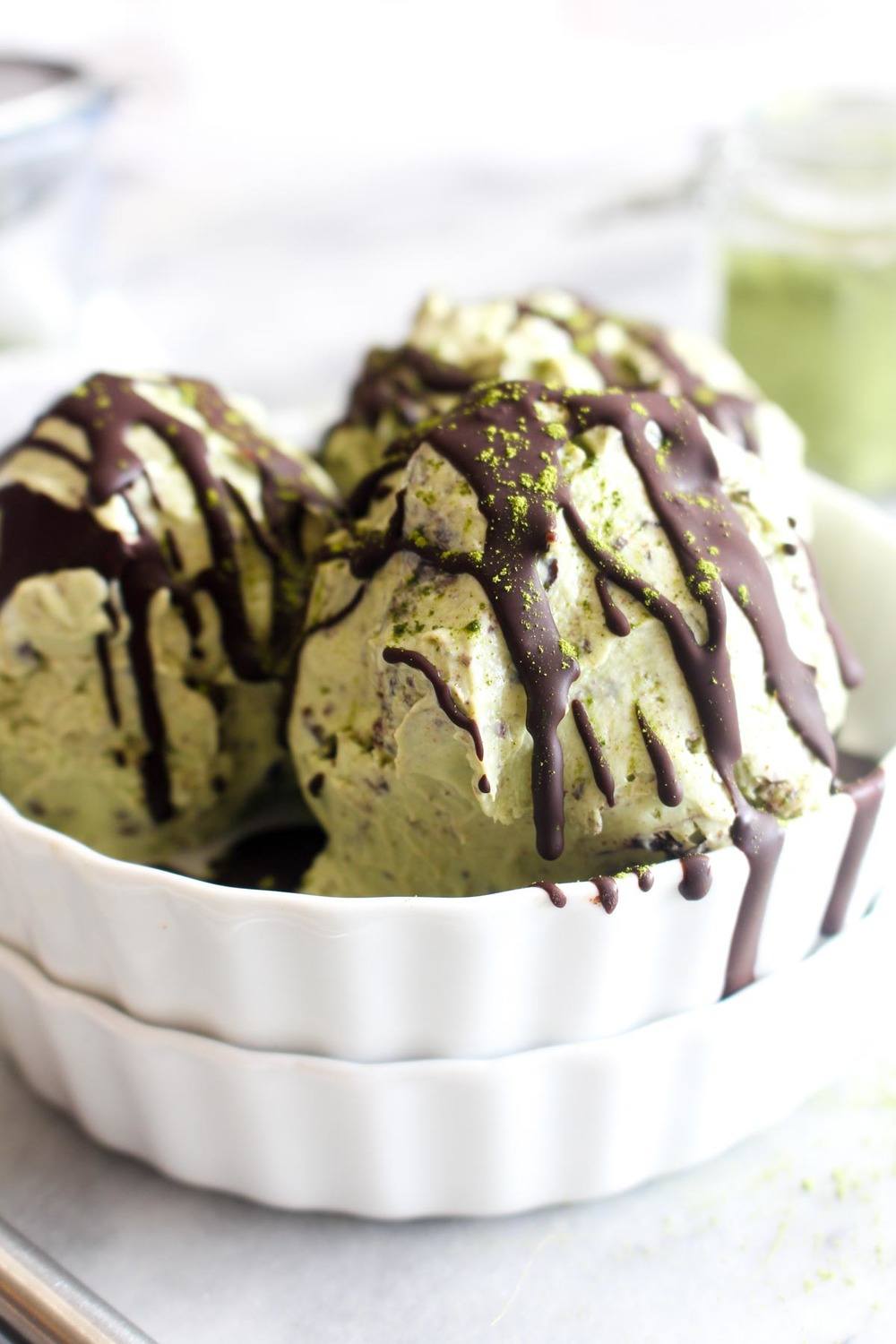 Matcha Chip Vegan Green Tea Ice Cream Recipe | HeyFood — heyfoodapp.com