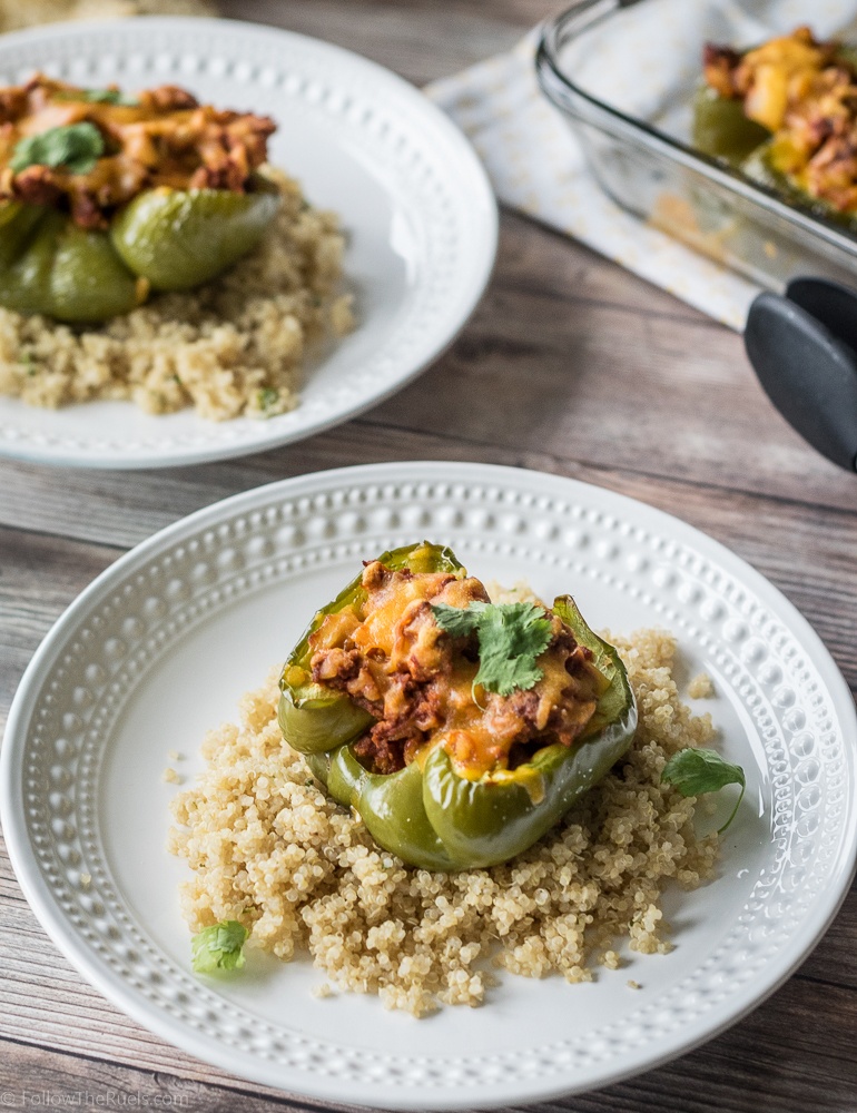 Chorizo Stuffed Bell Peppers Recipe | HeyFood — heyfoodapp.com