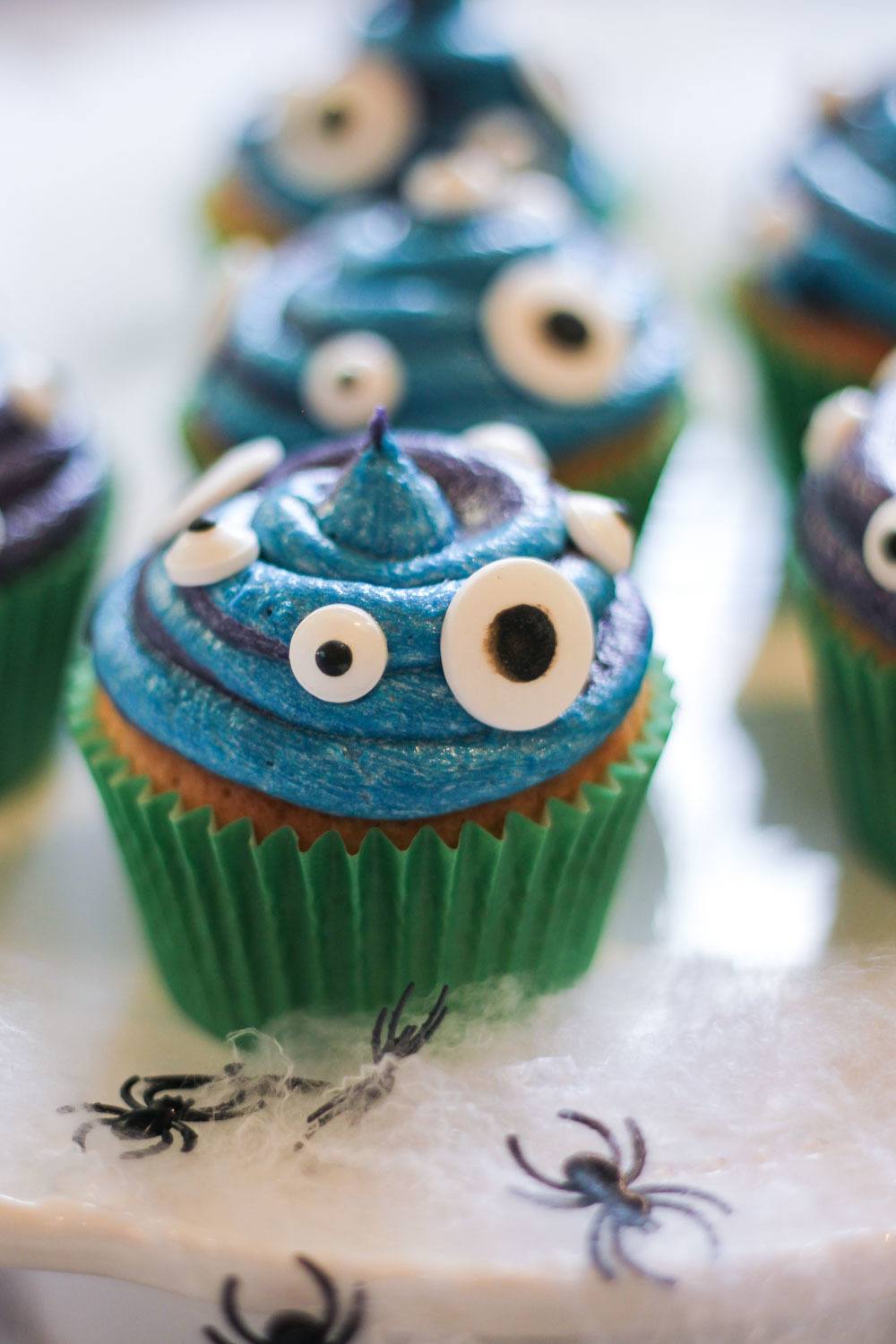 Slime Monster Cupcakes Recipe | HeyFood — heyfoodapp.com