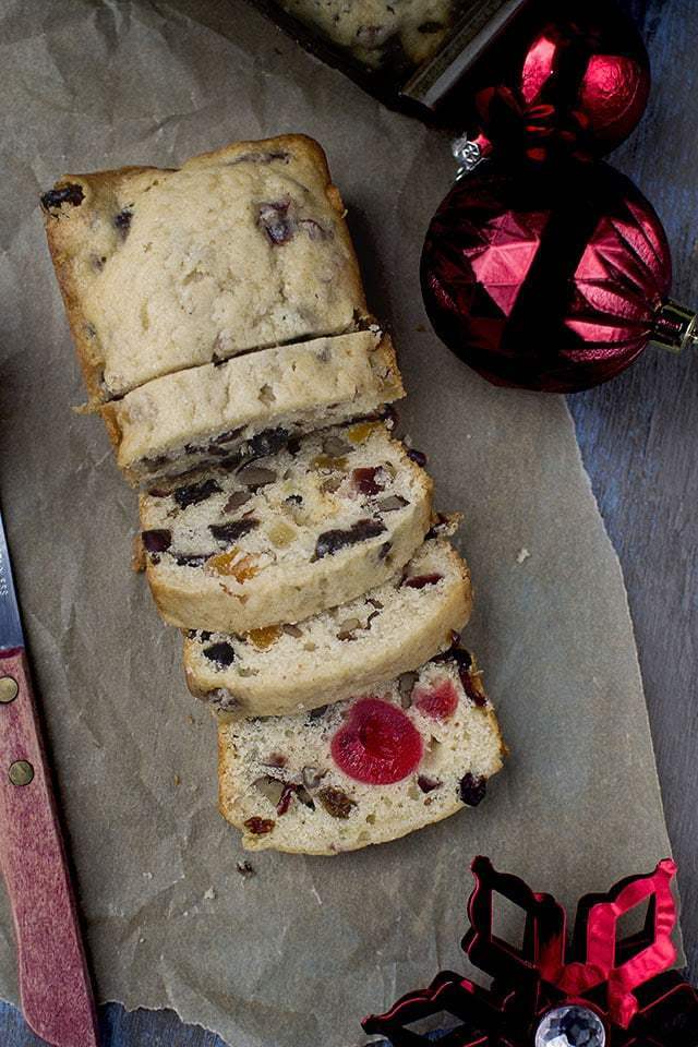 Orange-Cranberry Nut Fruitcake Recipe | HeyFood — heyfoodapp.com