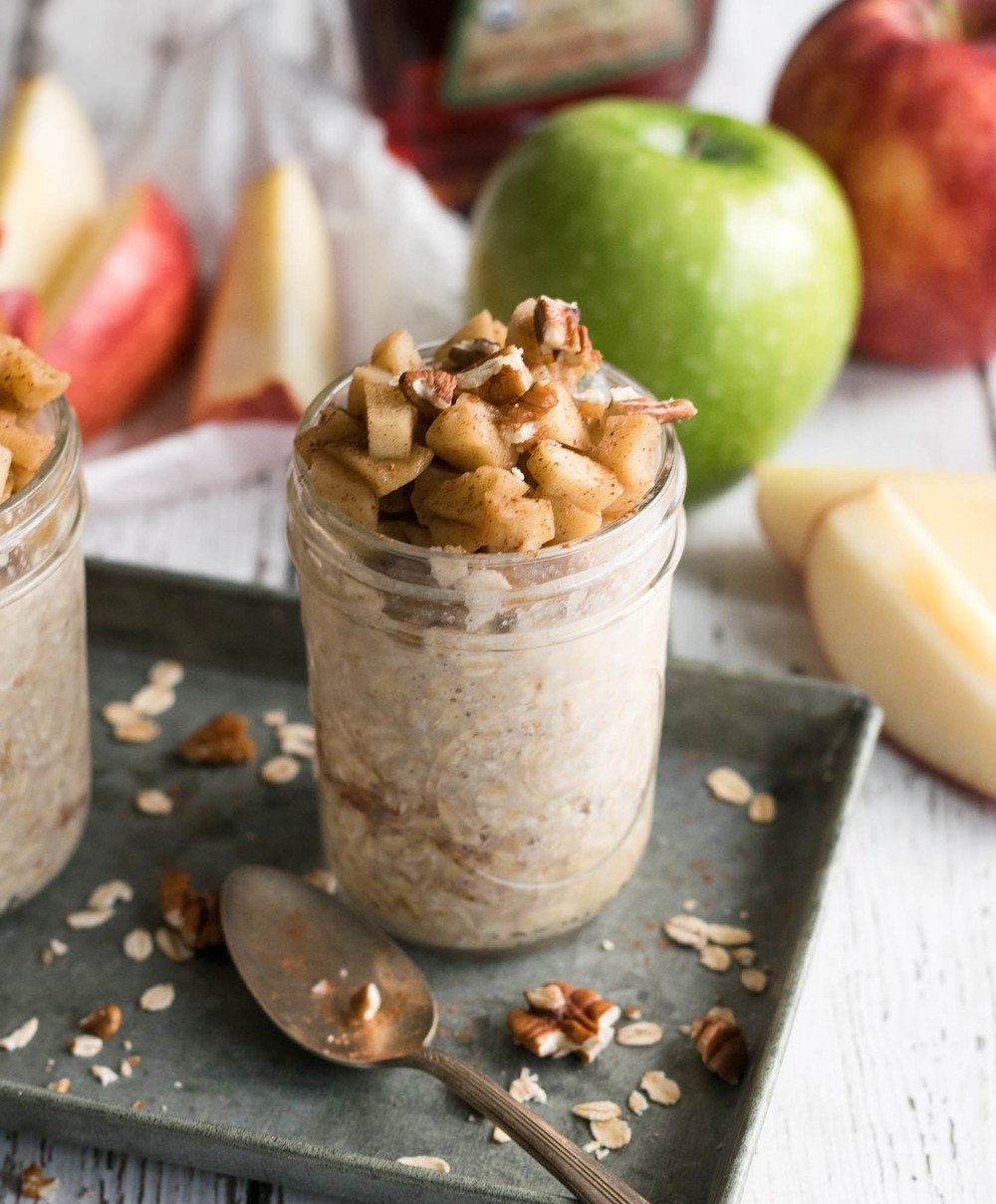 Apple Pie Overnight Oats Recipe | HeyFood — heyfoodapp.com