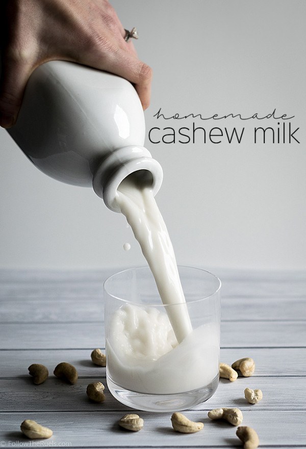 Cashew Milk Recipe | HeyFood — heyfoodapp.com