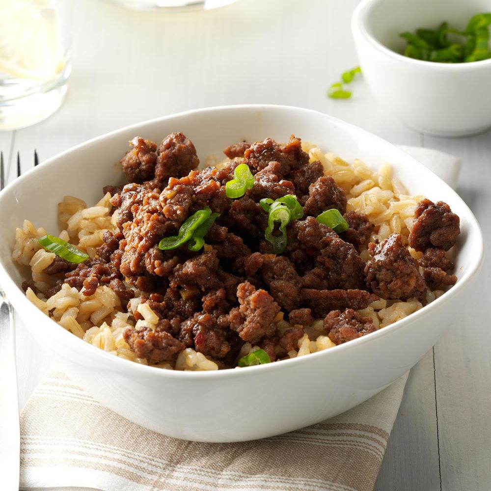 Korean Beef And Rice Recipe | HeyFood — heyfoodapp.com