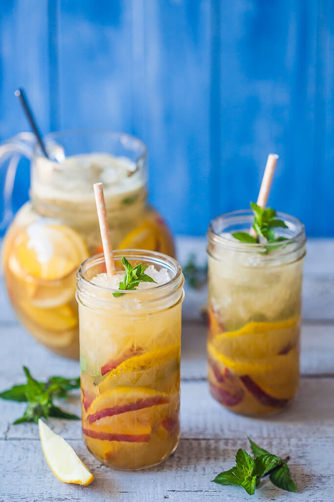 Summer Peach Lemonade Recipe | HeyFood — heyfoodapp.com
