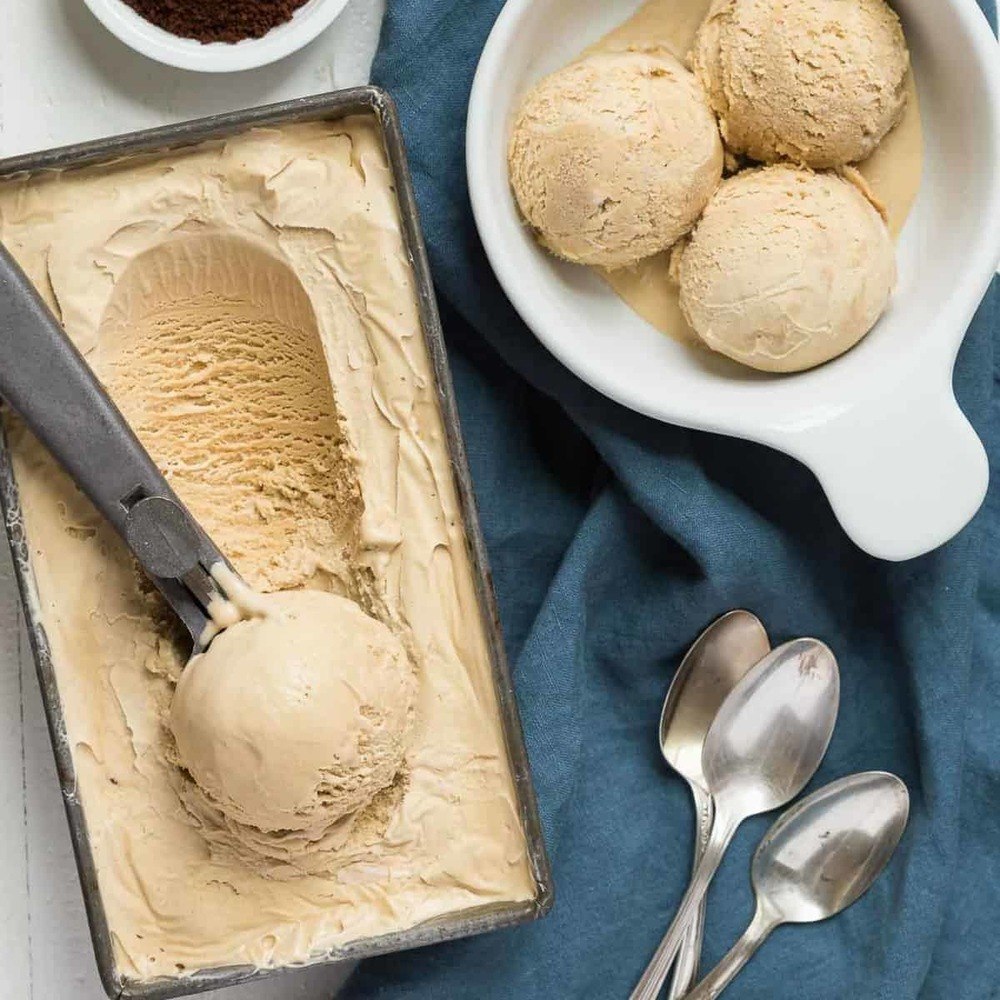 Homemade Coffee Ice Cream Recipe | HeyFood — heyfoodapp.com